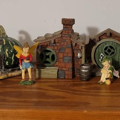 Miniature Fairy Houses & Fairies