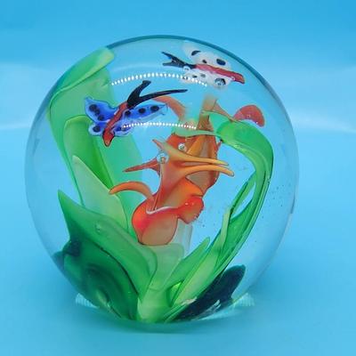 Glass Paperweight
