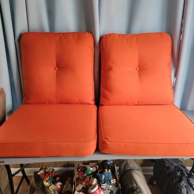 4pc Set Of Putdoor Chair Cushions 