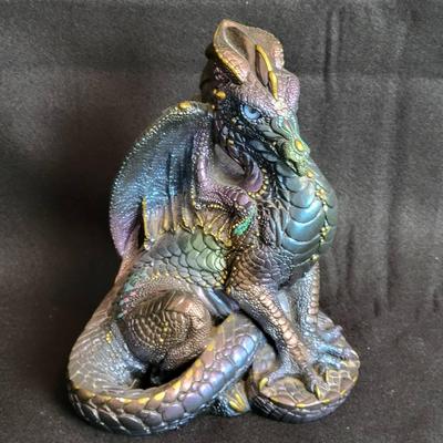 Windstone Editions 9"n Pena male Dragon 1986