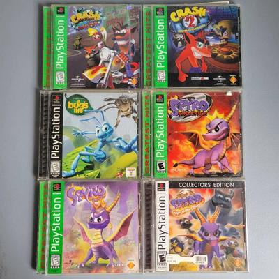 (6) Playstation Games
