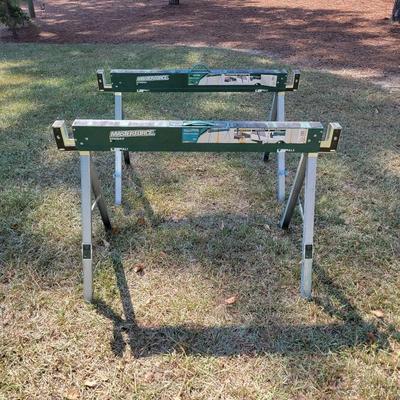 Pair Of Master Force MX047 Folding Sawhorses