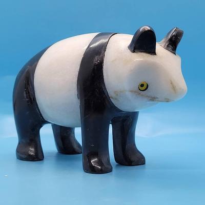Hand Carved Marble/Onyx Panda