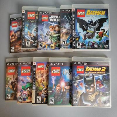 (10) PS3 Games (most with booklets)