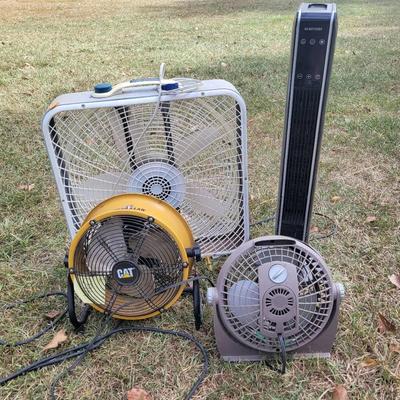 (4) Utility Fans