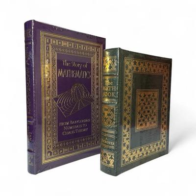 Easton Press “The Math Book” & “Story of Mathmatics” (Sealed)