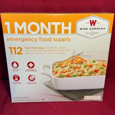 Wise Company 1 Month Food Supply 