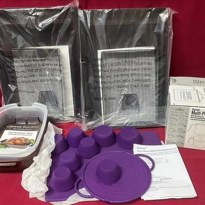 Cooks Essentials Oven Crispers, Microwave Chicken Roaster And More