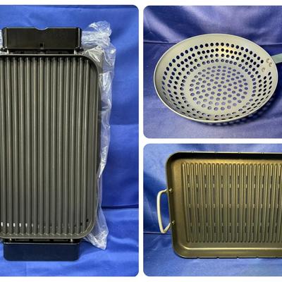 Wolfgang Puck Griddle, BBQ Skillet, Grill Pan 