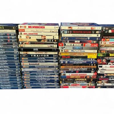 DVD Movie Collection - History Channel, Men in Black, National Treasure & More 