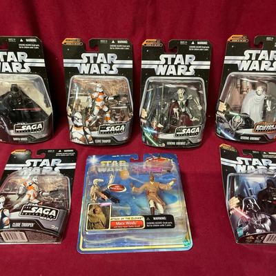 Vintage Star Wars Figures 2001 & 2006