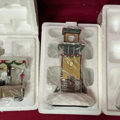 Hawthorne Village Aircraft Beacon, Clock Tower, Passenger Depot