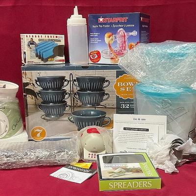 Kitchen Items, LocknLock, Spreaders, Timer, Blender, Potato Ricer And More