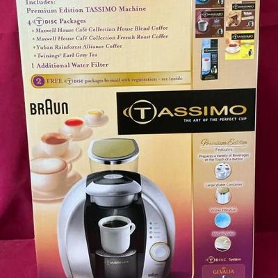 Braun Tassimo Coffee Machine NEW