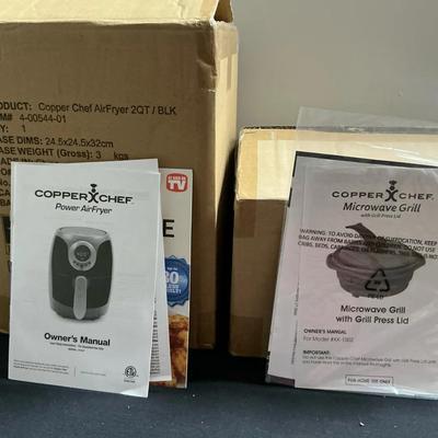 Copper Chef Microwave Grill Cooker, Power Air Fryer 