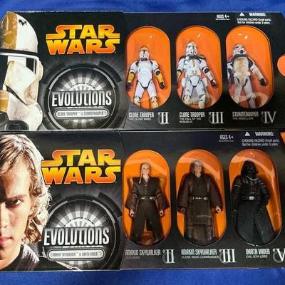 Star Wars Evolutions Anakin Skywalker to Darth Vader, Clone Trooper to Storm Trooper