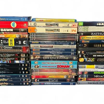 DVD Movie Collection - Harry Potter, Iron Man, Indiana Jones & More 