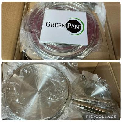 Cooking Club of America Stainless Steel Cookware & Green Pan 5qt Hot Pot