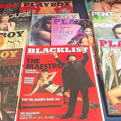 Playboy Penthouse Magazines 2014-2016 James Spader