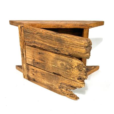 Handmade Rustic Wood Display Case Box 