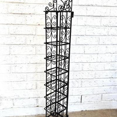 Wrought Iron Heart Rack 