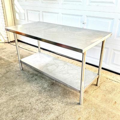 Heavy Stainless Steel Work Table 