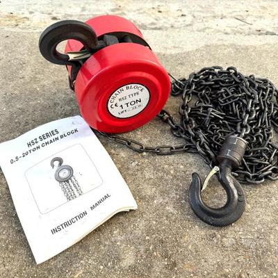 HSZ Series 1 Ton Chain Block / Manual Hand Chain Hoist 