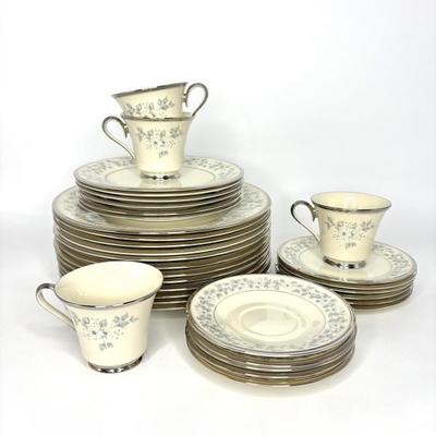 Vintage Lenox China Set - Windsong Pattern - 29 Pieces 