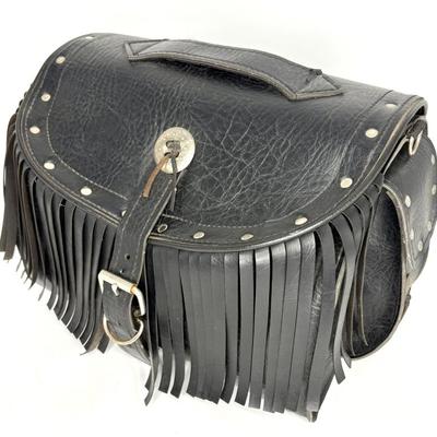 All American Rider Black Biker Bag 