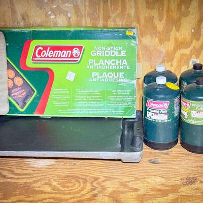 Coleman Griddle & Propane