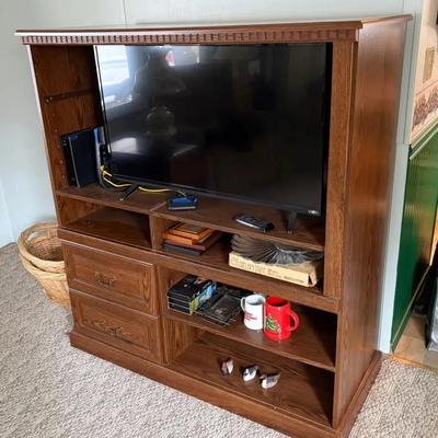 TV Home Entertainment center (contents not included)