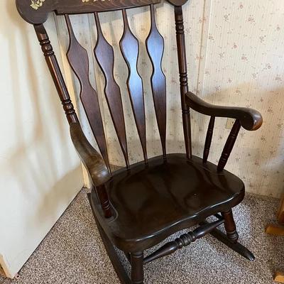 Solid Wood Rocking Chair