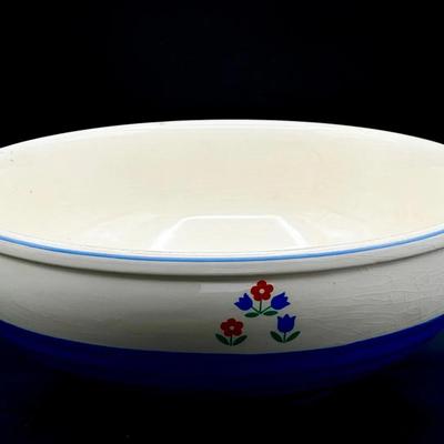 Stamped Vintage Kitchen Bowl