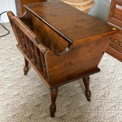 Colonial Dough Box Side Table 