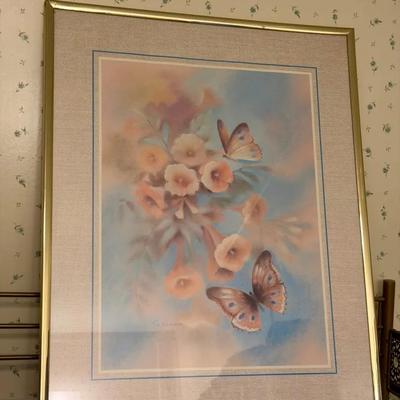 Lovely Tim Connor Butterfly Print 