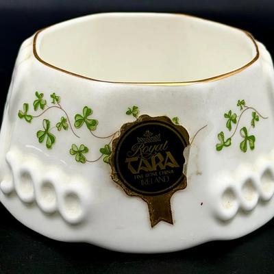 Royal Tara Irish porcelain votive holder or trinket bowl