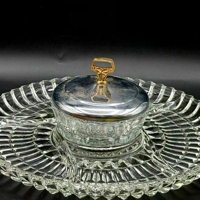 Vintage Divided Serving Dish
