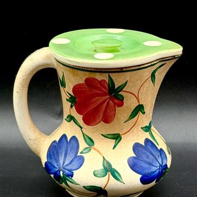 Hand Painted Wittenberg Creamer Pitcher