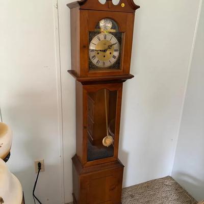 Ridgeway Tempus Fugit Grandfather Clock 