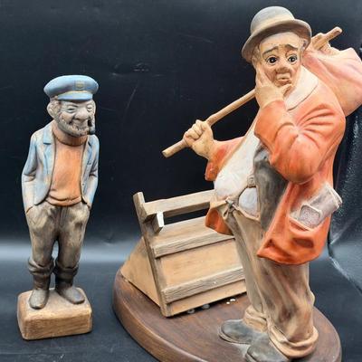 (2) Vintage Figurines
