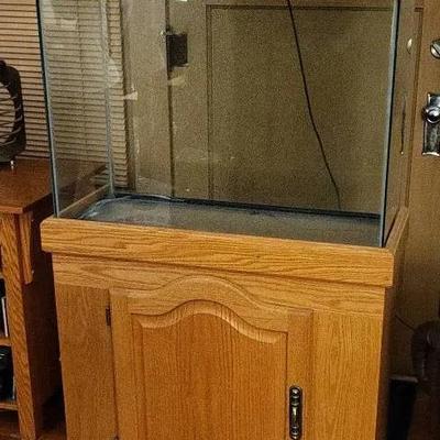 Solid Oak All-Glass Aquairum-35 Gallon (Alternate Pickup)