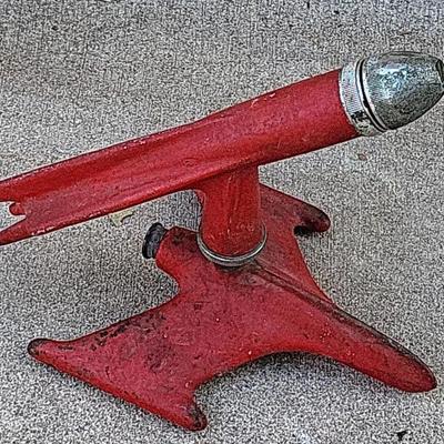 Rare Red Rocket Water Sprinkler
