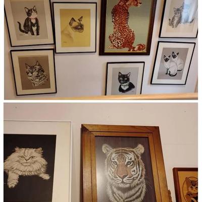 Cat Portrait Wall Mystery 