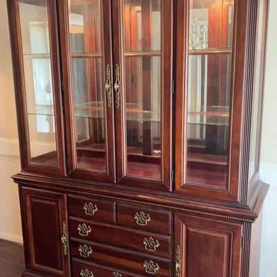 American Drew China Cabinet 