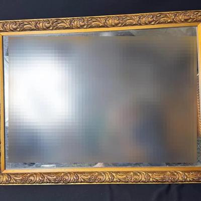 Gold Framed Mirror