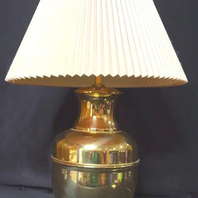 Large Brass Lamp