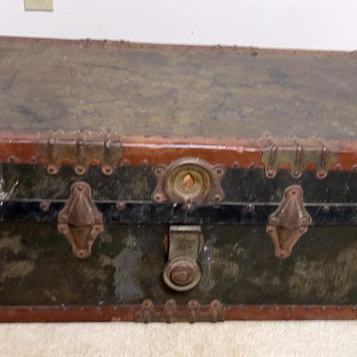Vintage Steamer Trunk. 2nd FLOOR