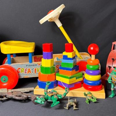 Tinkertoys, Wagon, TMNT and More