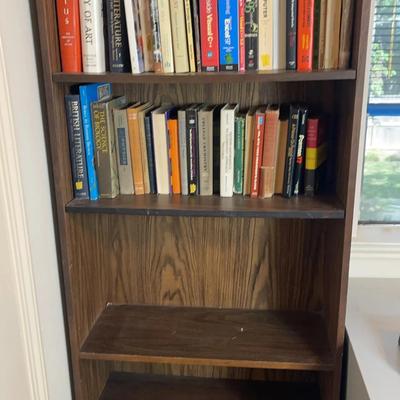 Wooden Bookcase w/ Books- 2nd FLOOR