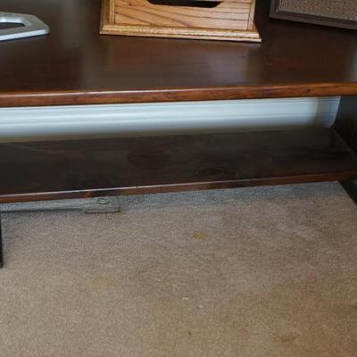 Pine trestle style table 